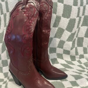 Windsor "Ride or Shine Studded Cowboy Boots"